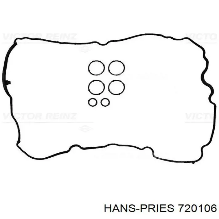 Прокладка клапанної кришки двигуна Hans Pries (Topran) 720106