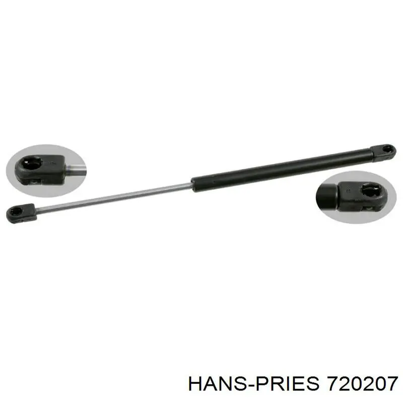 720207 Hans Pries (Topran) важіль передньої підвіски нижній, лівий