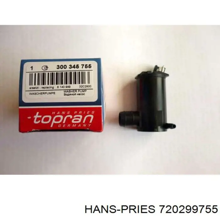 Купити 720299755 Hans Pries (Topran) Двигун бачка омивача передній/задній