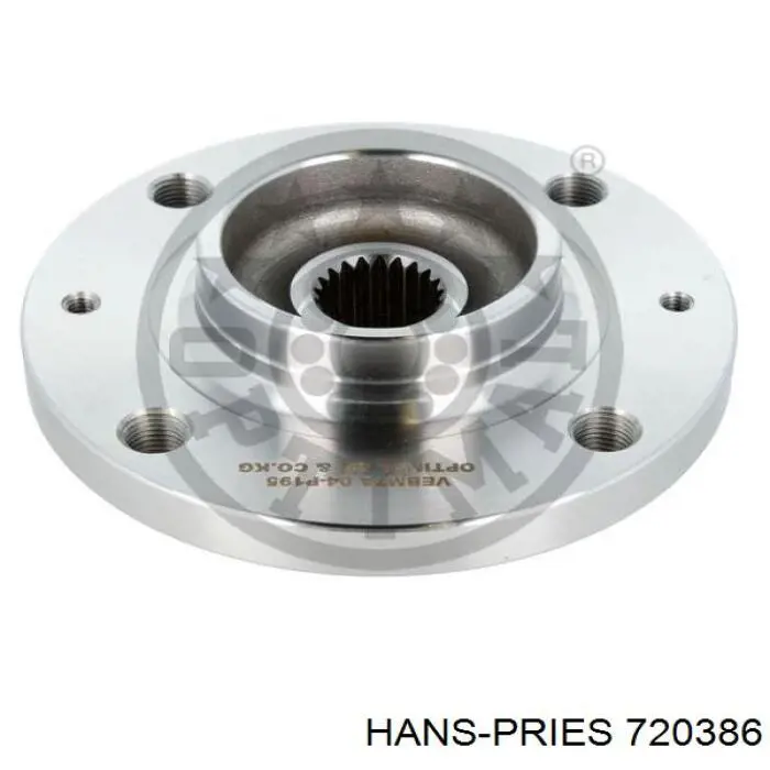 Передня маточина 720386 Hans Pries (Topran)