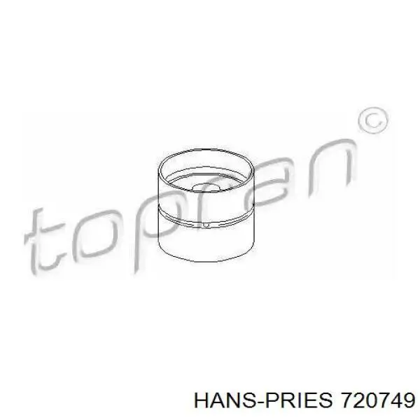 720749 Hans Pries (Topran) гідрокомпенсатор, гідроштовхач, штовхач клапанів