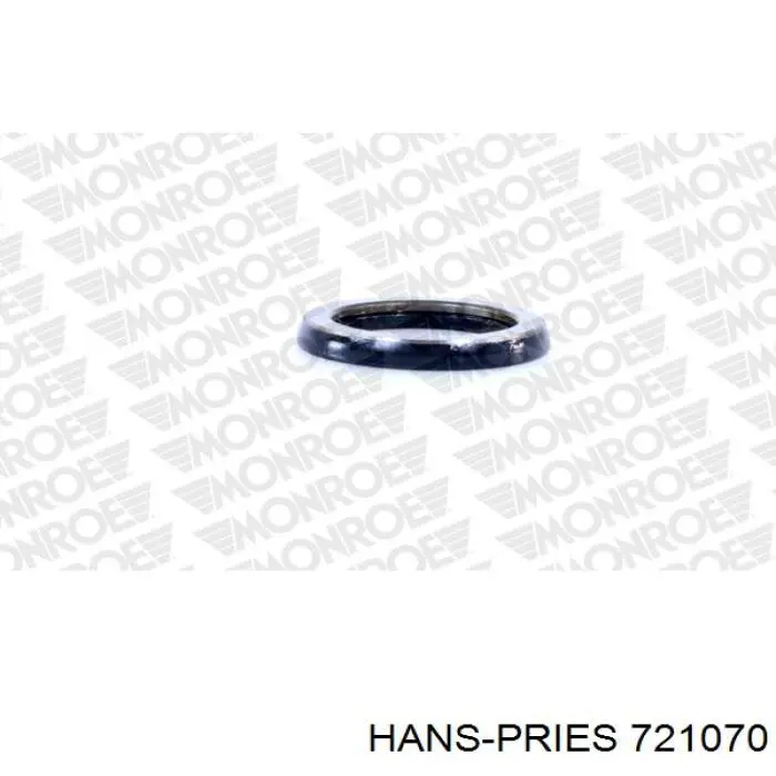 Підшипник опорний амортизатора, переднього 721070 Hans Pries (Topran)