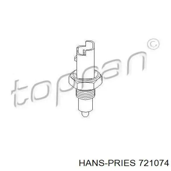 721074 Hans Pries (Topran) датчик включення ліхтарів заднього ходу