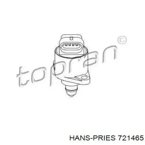 Клапан холостого ходу Hans Pries (Topran) 721465 ціна, від 9.78 USD