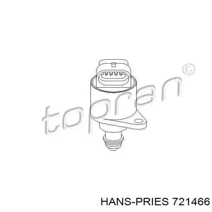 Датчик холостого ходу 721466 Hans Pries (Topran)
