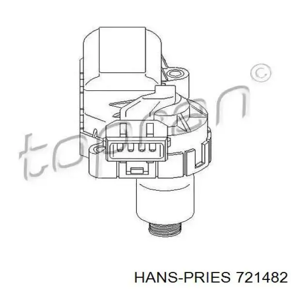 Купити 9624800480 Peugeot/Citroen Клапан / регулятор холостого ходу