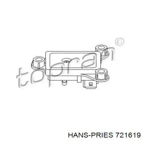 721619 Hans Pries (Topran) датчик тиску у впускному колекторі, map