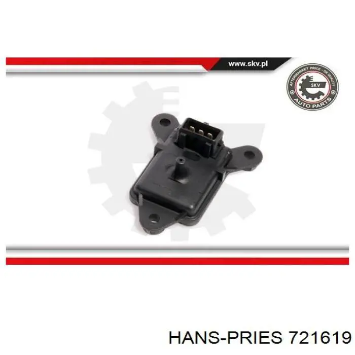 Купити 721619 Hans Pries (Topran) Датчик абсолютного тиску