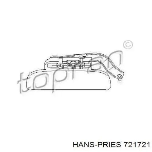 Ручка передньої двері зовнішня ліва Polcar 2306Z41 ціна, від 12.95 USD