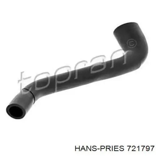 Трубка картера повітряна Hans Pries (Topran) 721797 ціна, від 5.12 USD