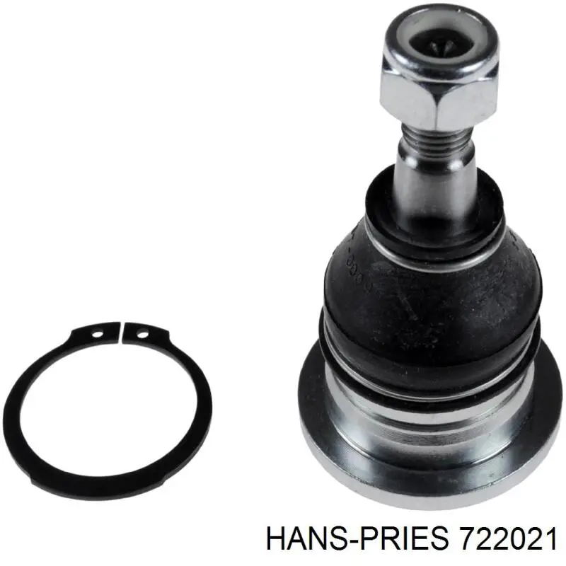 Лямбдазонд, датчик кисню до каталізатора 722021 Hans Pries (Topran)