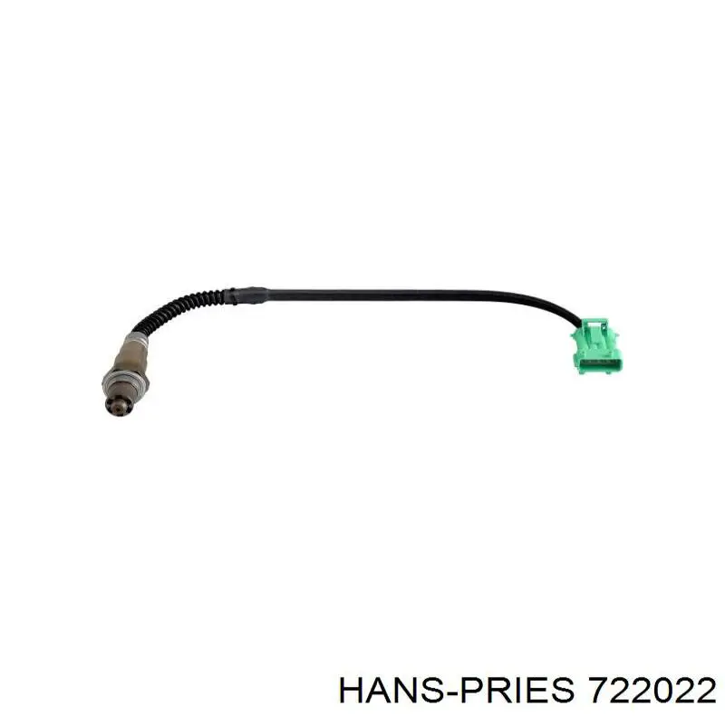 722022 Hans Pries (Topran) лямбда-зонд, датчик кисню до каталізатора, правий