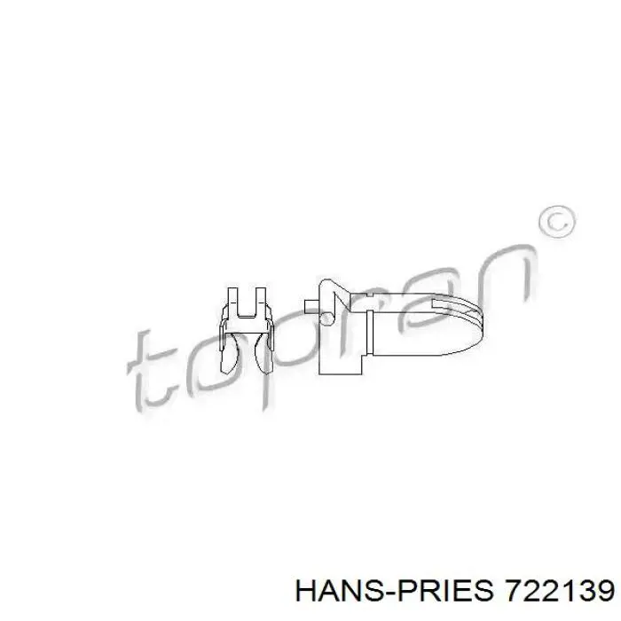 Трос зчеплення Hans Pries (Topran) 722139 ціна, від 2.39 USD