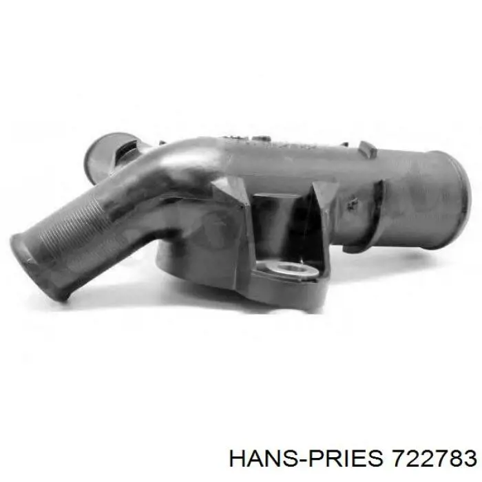 Фланець системи охолодження (трійник) Hans Pries (Topran) 722783 ціна, від 6.48 USD