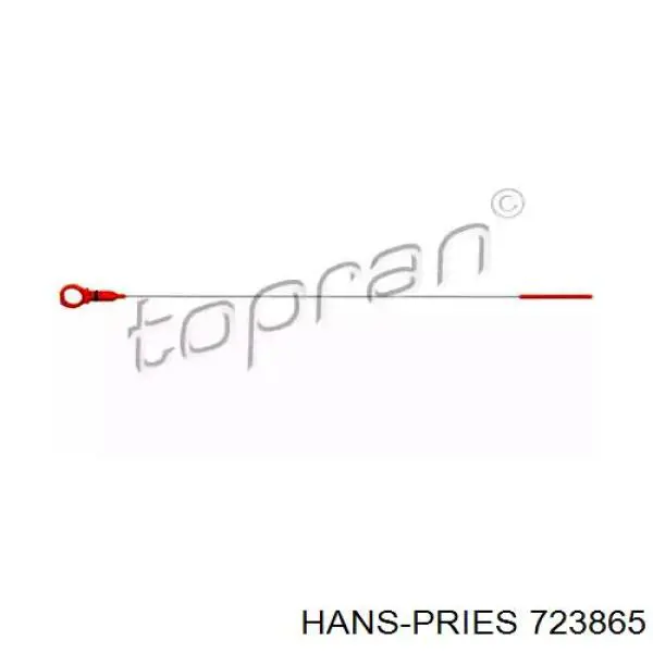 723865 Hans Pries (Topran) щуп-індикатор рівня масла в двигуні
