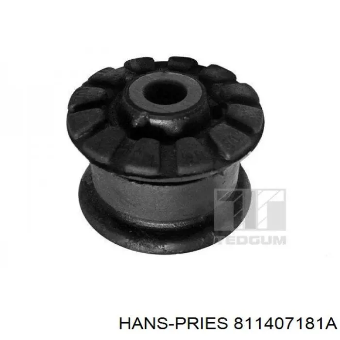 Сайлентблок переднього важеля 811407181A Hans Pries (Topran)