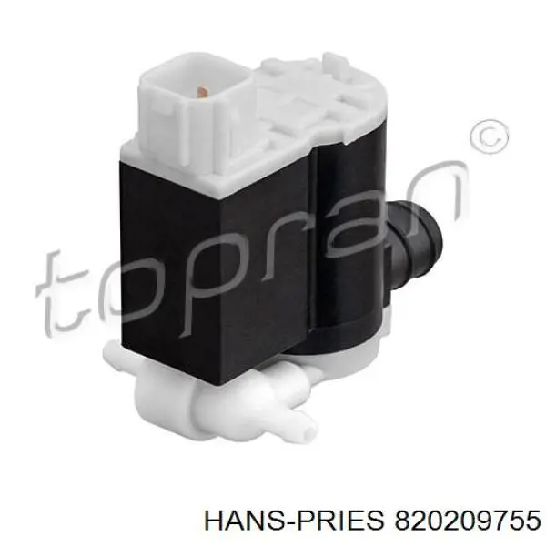 820209755 Hans Pries (Topran) Двигун бачка омивача