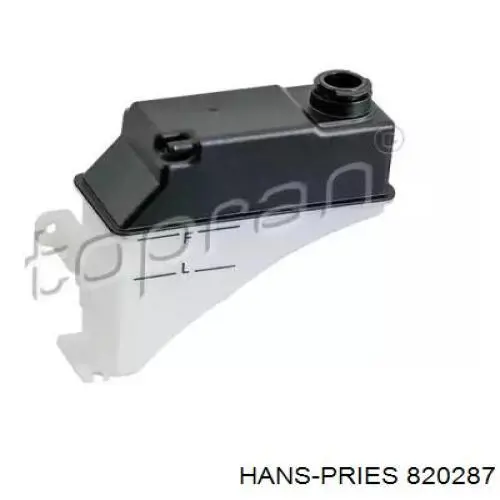 Бачок системи охолодження двигуна розширювальний Hans Pries (Topran) 820287 ціна, від 11.92 USD