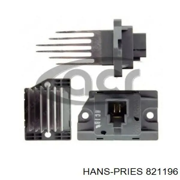 821196 Hans Pries (Topran) резистор (опір пічки, обігрівача салону)