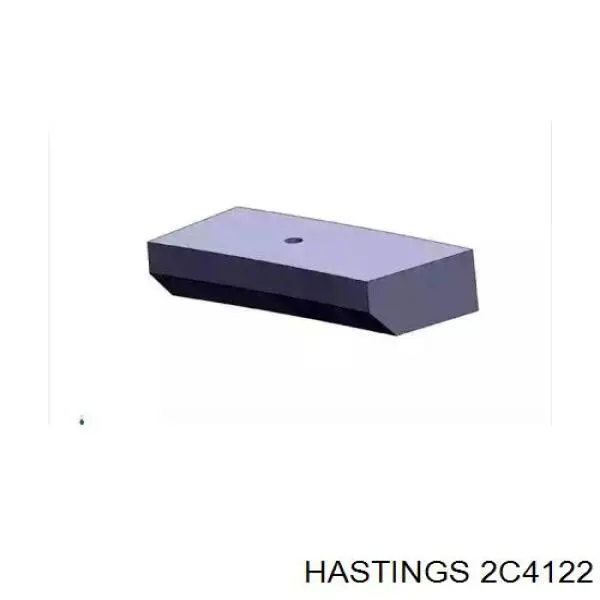 2C4122 Hastings поршень (комплект на мотор, STD)