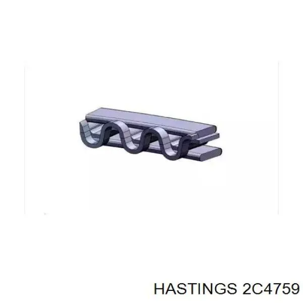 Кільця поршневі комплект на мотор, STD. Hastings 2C4759 ціна, від 52.16 USD