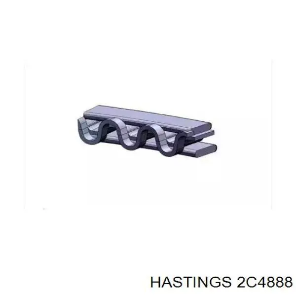 Купити 2C4888 Hastings Маслоз'емні кільця, стандартні