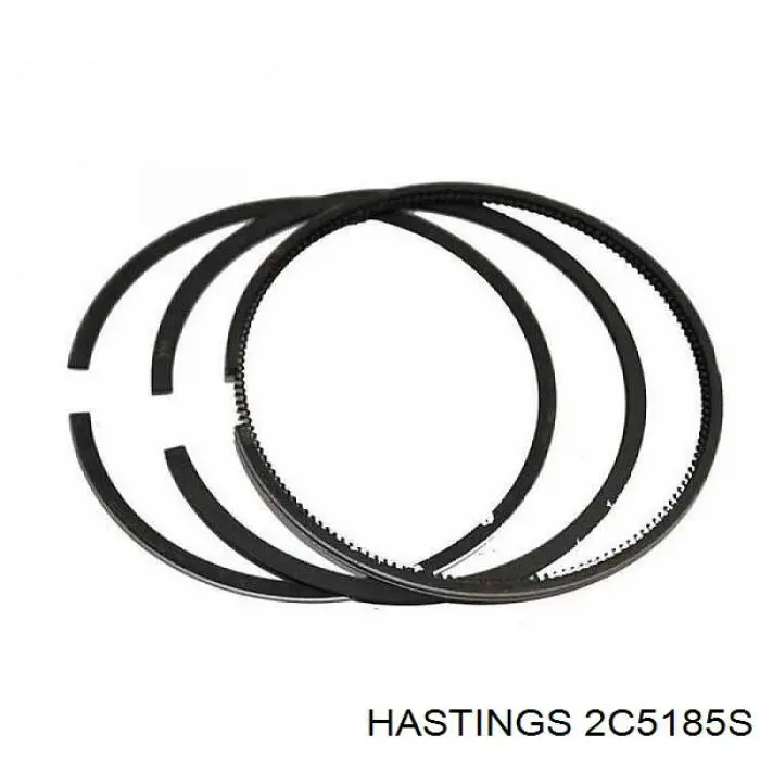 Кільця поршневі на 1 циліндр, STD. 2C5185S Hastings