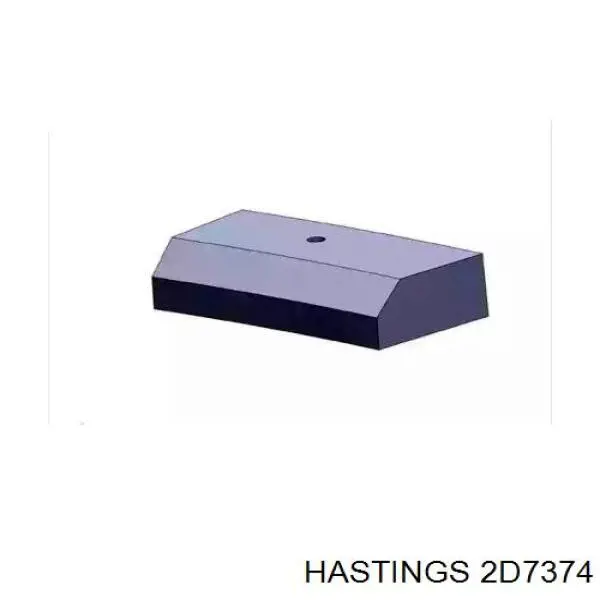 2D7374 Hastings кільця поршневі на 1 циліндр, std.