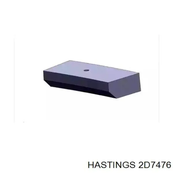 2D7476 Hastings кільця поршневі на 1 циліндр, std.
