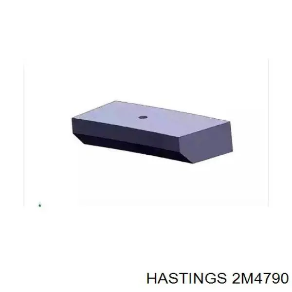 2M4790 Hastings Кільця поршневі на 1 циліндр, STD.
