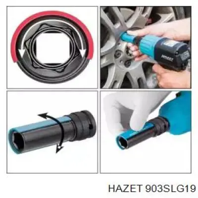 Головка торцева 903SLG19 Hazet
