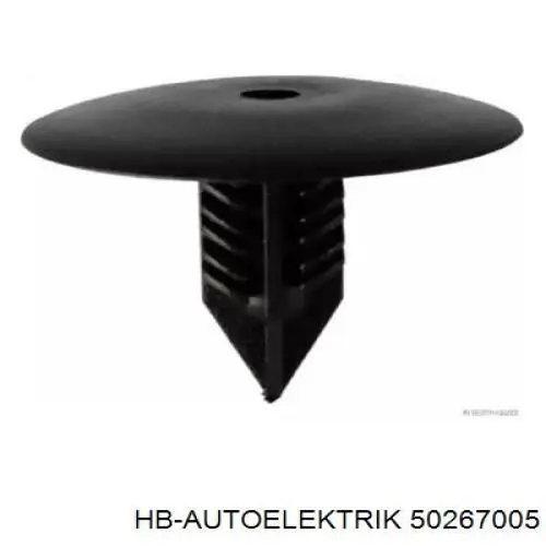 50267005 HB Autoelektrik Пістон (кліп) кріплення підкрилки переднього крила