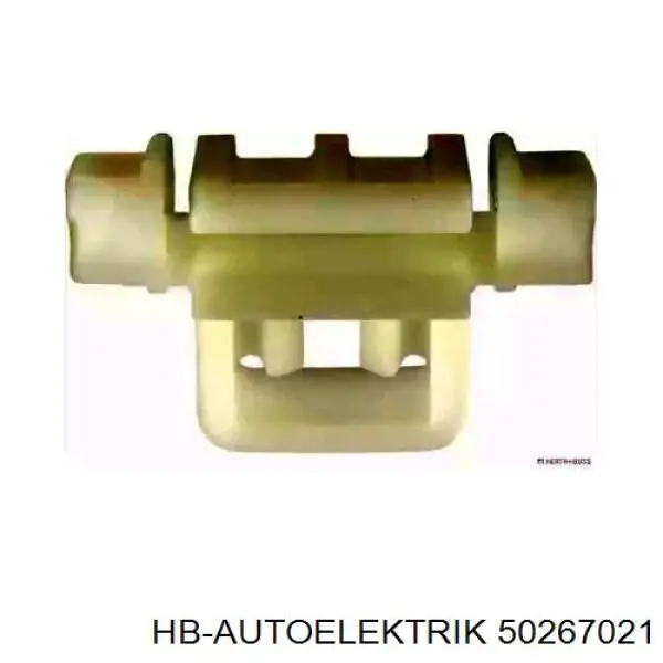 Купити 50267021 HB Autoelektrik Пістон (кліп) кріплення підкрилки переднього крила