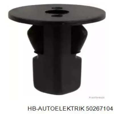 Купити 50267104 HB Autoelektrik Пістон (кліп) кріплення підкрилки переднього крила