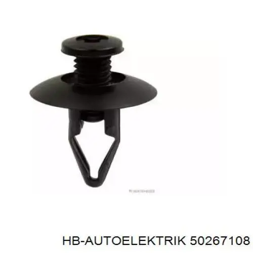 50267108 HB Autoelektrik Пістон (кліп) кріплення підкрилки переднього крила