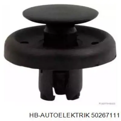 50267111 HB Autoelektrik Пістон (кліп) кріплення підкрилки переднього крила