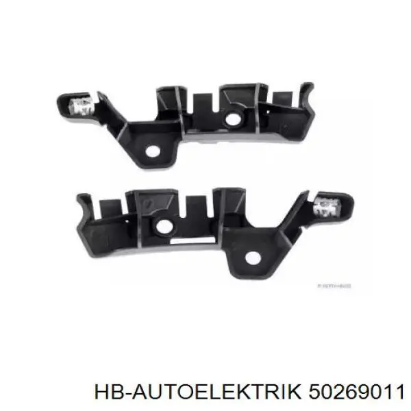 50269011 HB Autoelektrik Комплект кронштейнів/кріплень переднього бампера