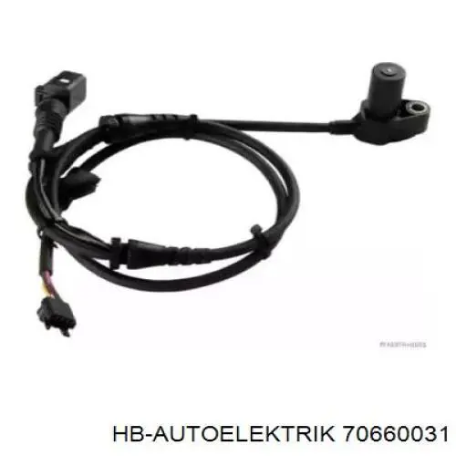Датчик ABS передній HB Autoelektrik 70660031 ціна, від 12.60 USD