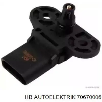 MAP сенсор HB Autoelektrik 70670006 ціна, від 11.56 USD