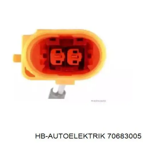 70683005 HB Autoelektrik датчик температури відпрацьованих газів (вг, після фільтра сажі)