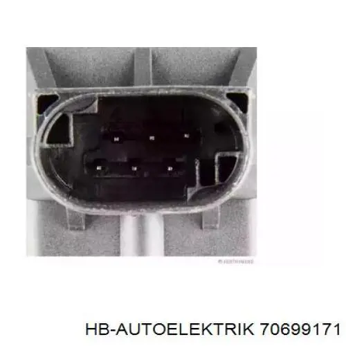 70699171 HB Autoelektrik датчик рівня положення кузова, передній правий