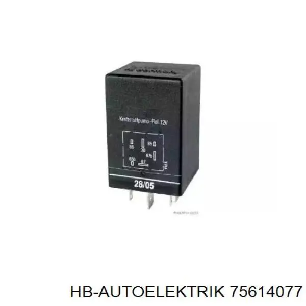 Купити 75614077 HB Autoelektrik Реле електробензонасосу