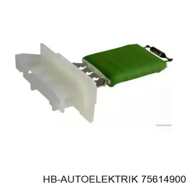 75614900 HB Autoelektrik Регулятор оборотів пічки