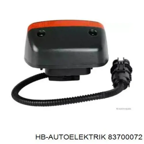 Повторювач повороту на крилі CLMA011 Trucklight