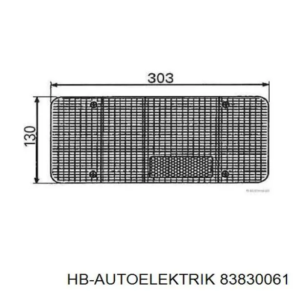 Задній правий стоп Fast FT86336