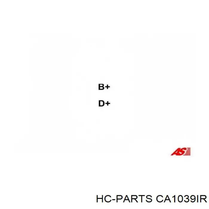 CA1039IR HC Parts Авто генератор