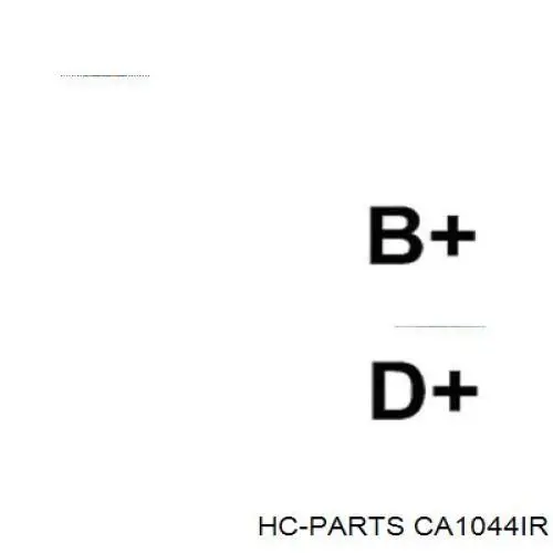 CA1044IR HC Parts Авто генератор
