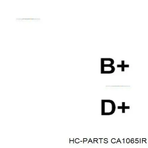 Генератор CA1065IR HC Parts