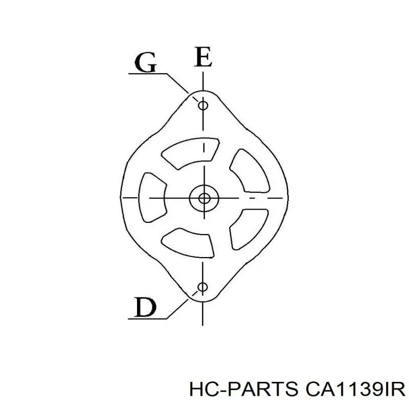 Купити CA1139IR HC Parts Генератор