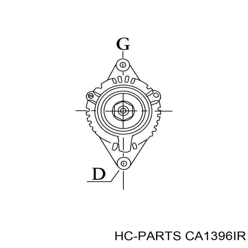 CA1396IR HC Parts Авто генератор